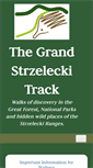 Mobile Screenshot of grandstrzeleckitrack.org.au