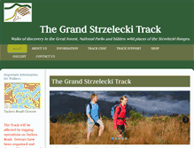 Tablet Screenshot of grandstrzeleckitrack.org.au